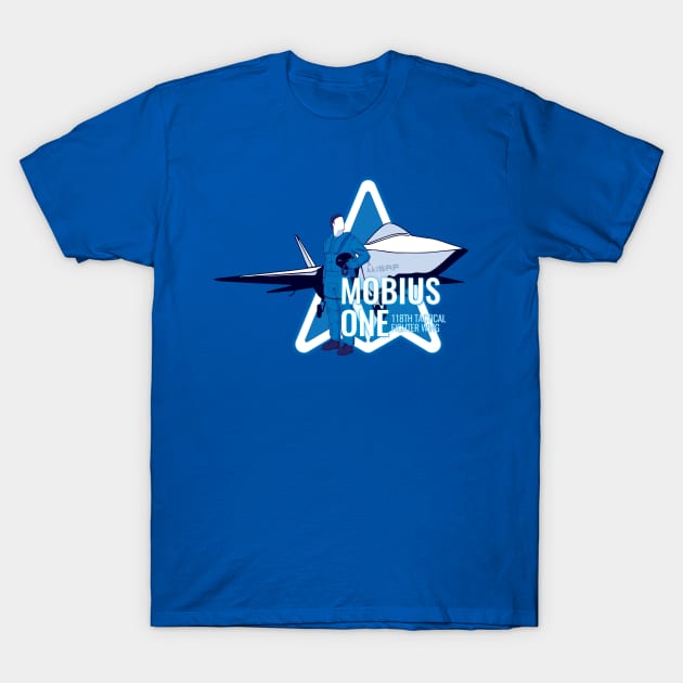 Ace Combat 04: Mobius One T-Shirt by patrickkingart